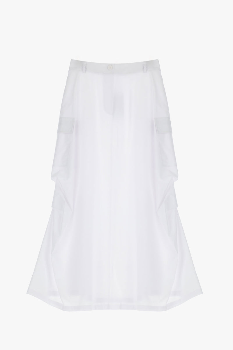 Maxi Skirt with Cargo Pockets