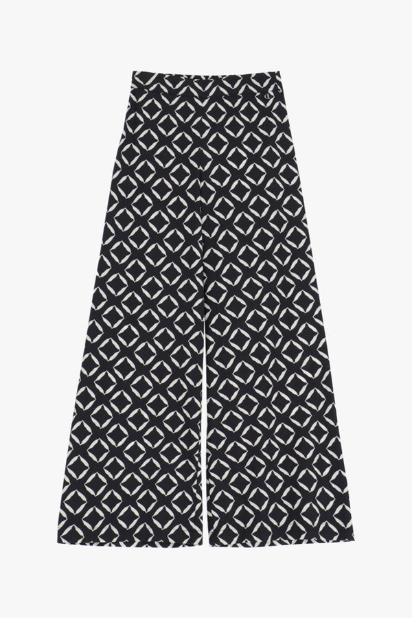 Printed Cotton Pants