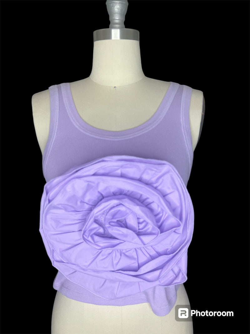 Fiorella Rose Crop Top (LL-GI140720/A)