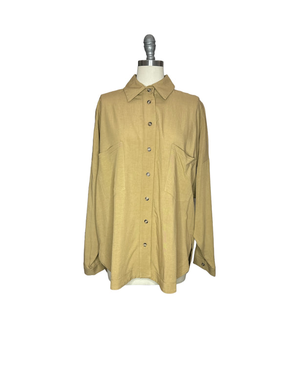 Long Sleeve Fringe-Back Shirt (IMP-CEIAUDMA)