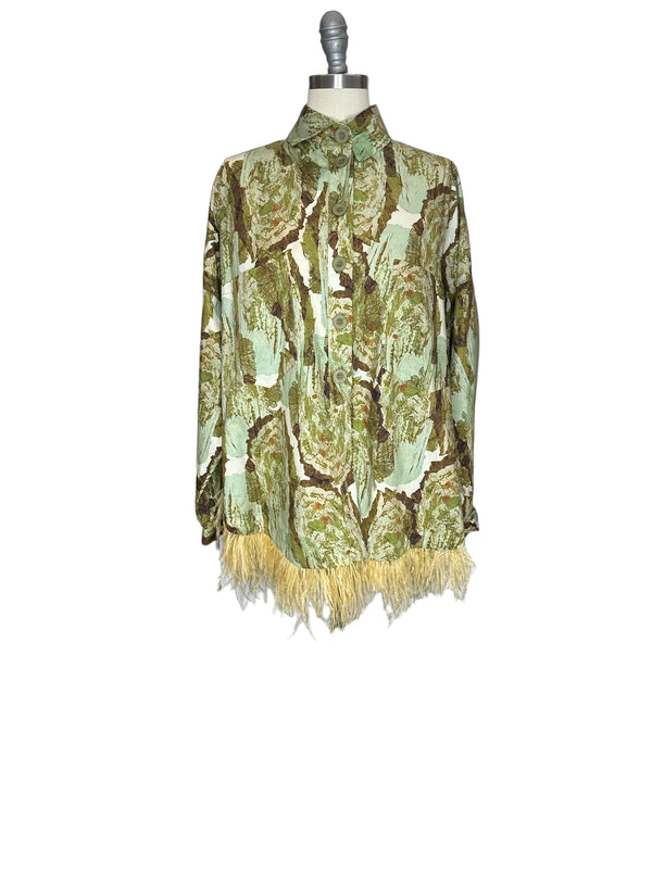 Feathered Bottom Shirt (IMP-CEGUJCHA)