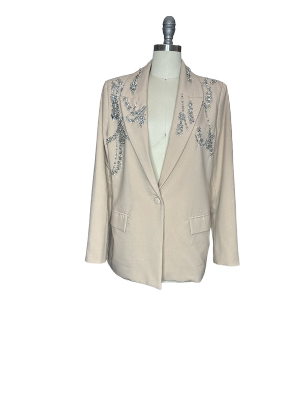 Crystal Embroidered Jacket (IMP-J931J020)