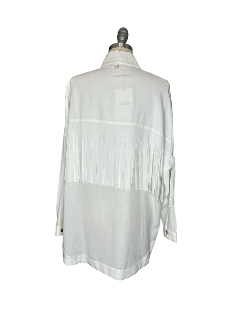 Long Sleeve Fringe-Back Shirt (IMP-CEIAUDMA)