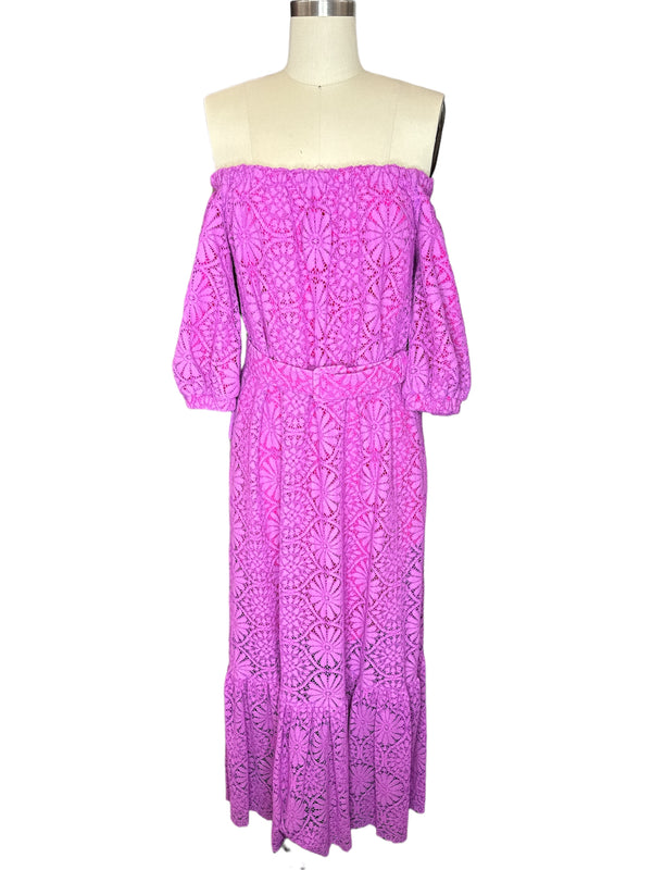 Lace Maxi Dress with Belt (SH-DR3231)