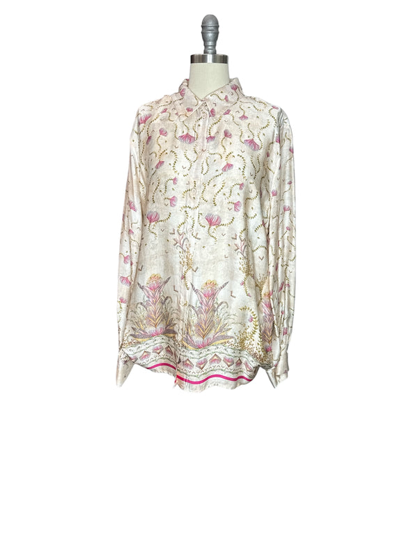 Multicolor Silky Blouse (IMP-CDQCJEMA)