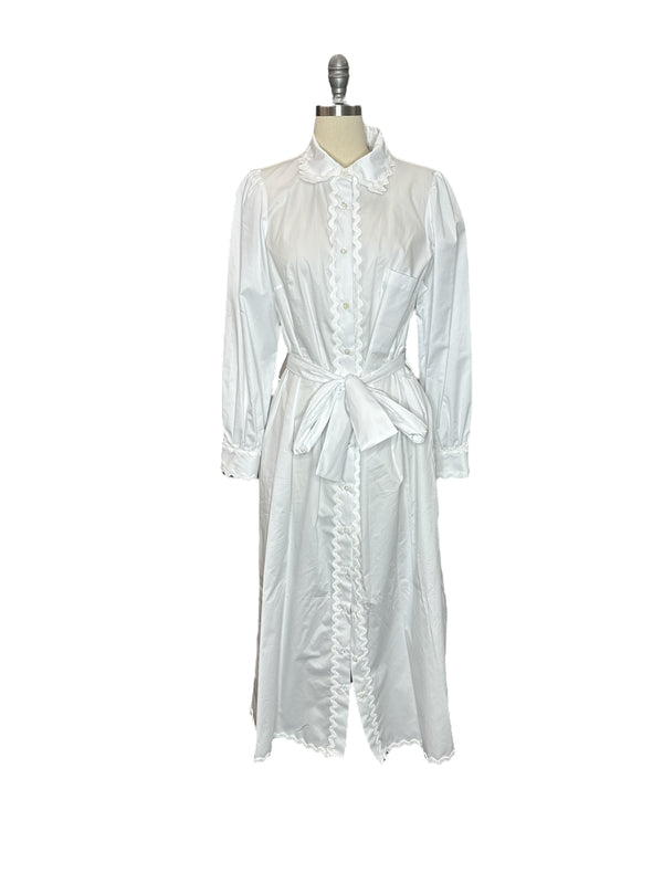 Long Shirt Dress with Zigzag (SH-DR3245)