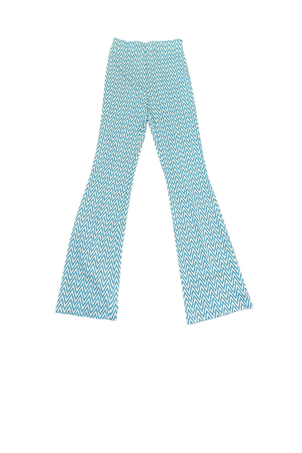 Chevron Knitted Pants