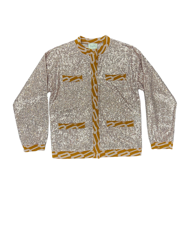 Rose Gold Sequin Jacket