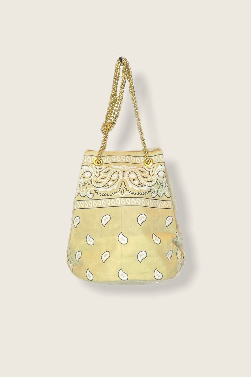 Paisley Bucket Handbag